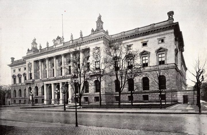 Das Berliner Abgeordnetenhaus um 1900