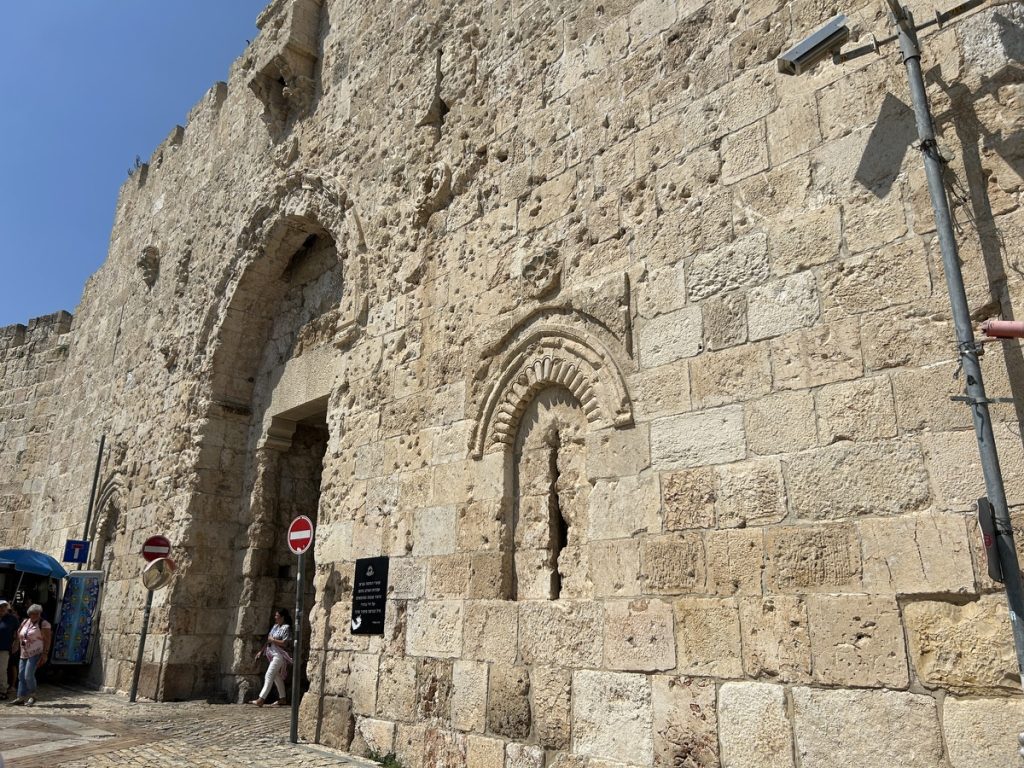 Das Zionstor in Jerusalem; Foto: Peter Ansmann