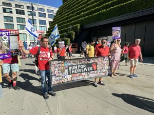 #RunForTheirLives - Düsseldorf, 11.08.2024 (Foto: Peter Ansmann)