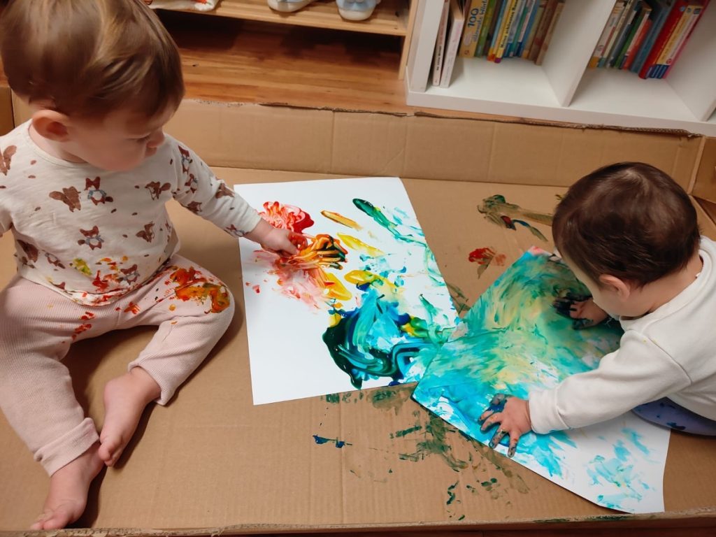 Da haben auch die Eltern später Spaß: Kinder lernen Kunst! (Foto: Anna-Maria Meier-Rimon)